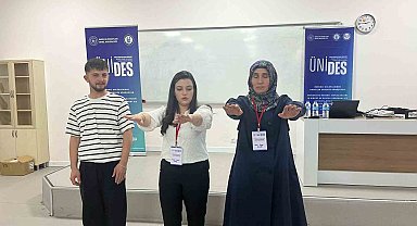 Bayburt'ta üniversite öğrencilerine odyoloji mesleğinin tanıtımı yapıldı