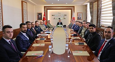 Bayburt'un asayiş konuları Genişletilmiş İl Güvenlik ve Asayiş Koordinasyon Toplantısı'nda değerlendirildi