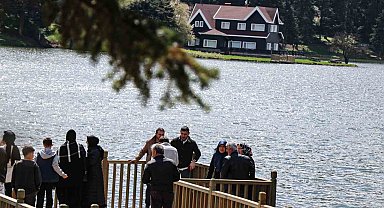 Bayram tatilinin son gününde doğanın tadını çıkardılar: "Aynı resimlerdeki gibi kartpostallık"