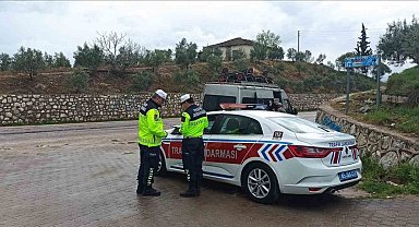 Bayram trafiğinde denetimler hız kesmiyor