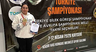 Berrak Dilay Top Türkiye şampiyonu oldu