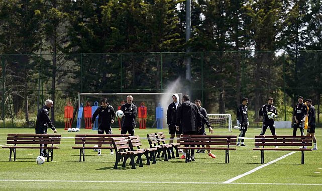 Beşiktaş, Fenerbahçe maçı hazırlıklarını sürdürdü