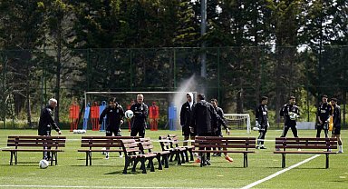 Beşiktaş, Fenerbahçe maçı hazırlıklarını sürdürdü