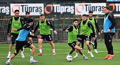 Beşiktaş, Göztepe maçı hazırlıklarını sürdürdü