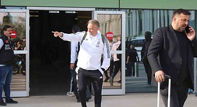 Beşiktaş kafilesi İzmir'de