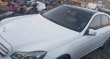 Beypazarı'nda sahte plakalı otomobil yakalandı