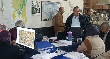 Bilecik Pazaryeri'nde DSİ'nin toplulaştırma çalışmaları sürüyor
