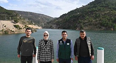 Bilecik'in Samrı Barajı'nda inceleme yapıldı