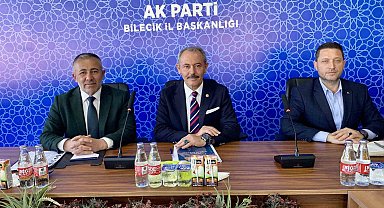 Bilecik'te AK Parti'nin kararlılık ve dayanışma toplantısı