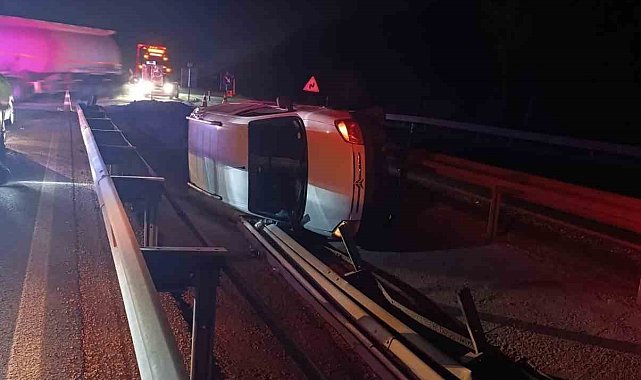 Bilecik'te meydana gelen trafik kazasında 1 kişi yaralandı