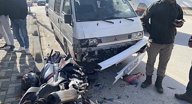 Bilecik'te zincirleme trafik kazası; 1 yaralı