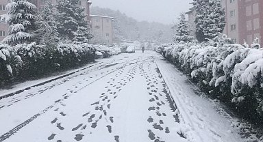 Bilecik'teki kar bazı köy yollarını ulaşıma kapattı