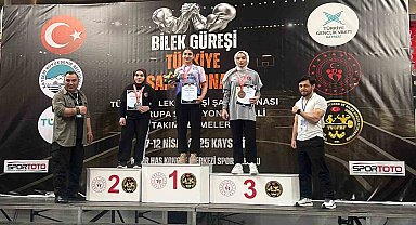Bilek güreşinde 6 altın madalya