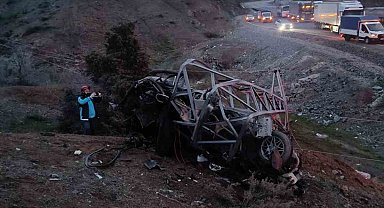 Bingöl'de trafik kazası: 1 ölü 1 yaralı