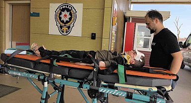 Bisikletiyle traktöre çarpan çocuk yaralandı