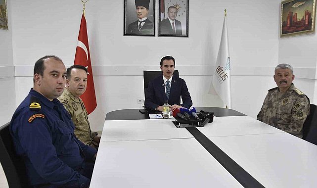 Bitlis Valisi Karakaya, 3 aylık asayiş olaylarını değerlendirdi