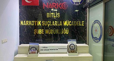 Bitlis'te uyuşturucu satıcılarına yönelik operasyon