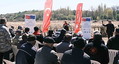 BM destekli projeyle Eskişehir'de iklime uyumlu tarım gelişiyor