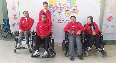 Boccia Türkiye Şampiyonası'nda Şanlıurfa rüzgarı esti