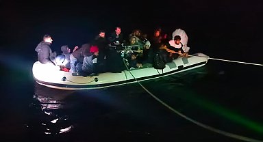 Bodrum'da 29 düzensiz göçmen kurtarıldı