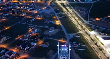 Bolvadin'in görsel güzelliği dron kamerasında