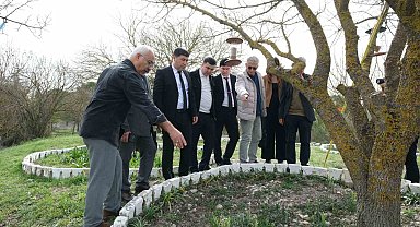 Botanik bahçesine uluslararası akademisyenlerden ziyaret