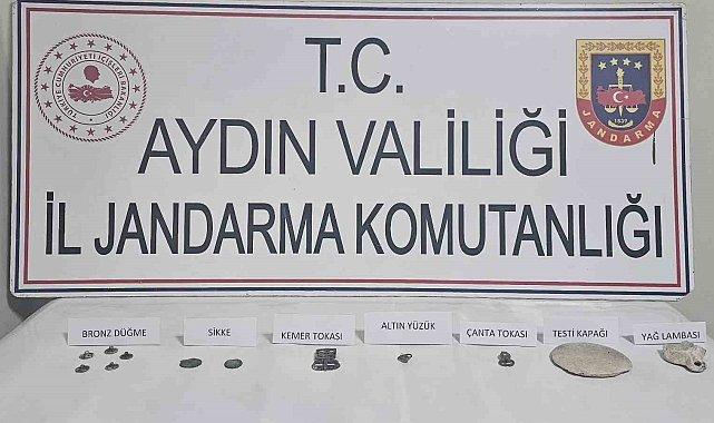 Bozdoğan'da tarihi eser operasyonu