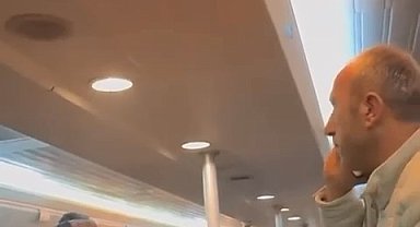 BUDO'daki yangında yaşanan panik kamerada