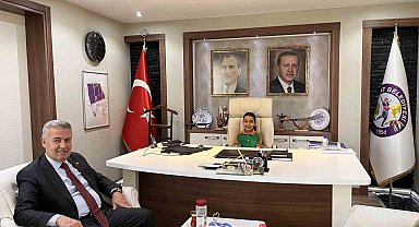 Buharkent'te geleceğin başkanları göreve başladı