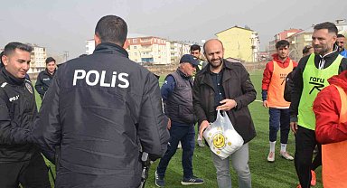 Bulanık'ta ihbara giden polislere pasta sürprizi