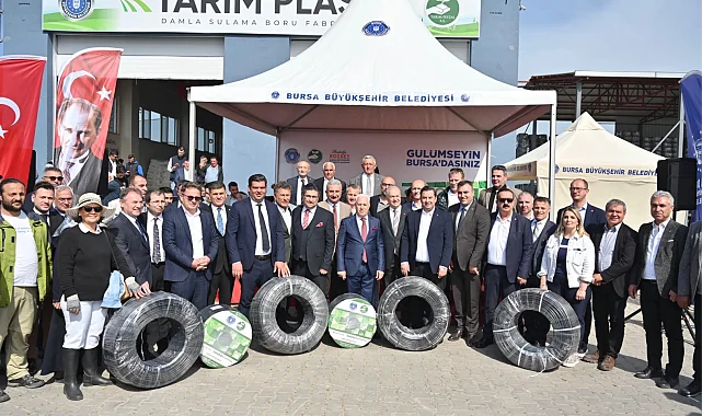 Bursa Büyükşehir'den çiftçiye büyük destek