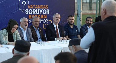 Bursa İnegöl'de mahalle buluşmaları yeniden başladı