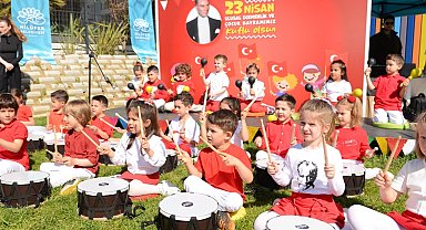 Bursa Nilüfer'in kreşlerinde 23 Nisan coşkusu