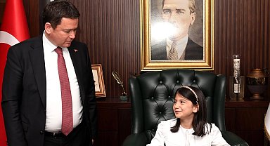 Bursa Osmangazi'de geleceğin başkanları koltuğa oturdu
