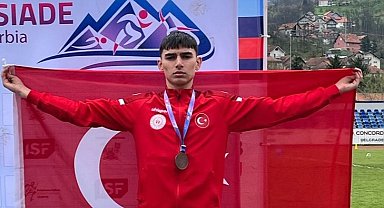 Bursa Osmangazili milli atletten dünya üçüncülüğü