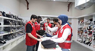 Bursa Teknik Üniversitesinde ihtiyaç sahipleri için butik açıldı