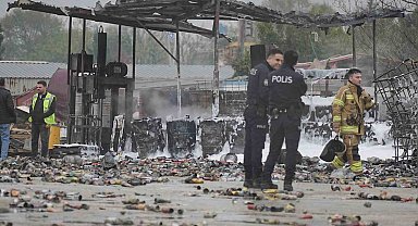 Bursa'da geri dönüşüm tesisinde patlama