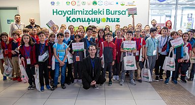 Bursa'da çocuklar hayallerindeki Bursa'yı konuştu