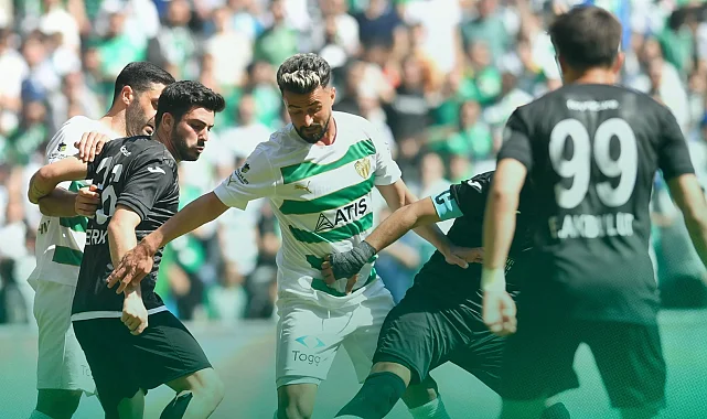 Bursaspor şampiyonluğu kupayla taçlandırdı... Cumhurbaşkanı Erdoğan'dan şampiyonluk tebriği