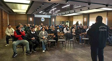 Büyükşehir İtfaiyesi'nden tesis personellerine yangın eğitimi