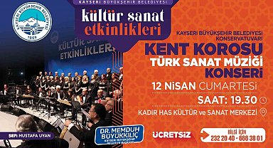 Büyükşehir'den hafta sonu 'kültür sanat' rüzgârı