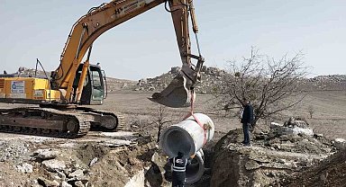 Büyükşehir'den Korkuteli grup yollarında çalışma