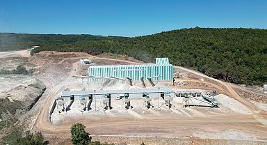 Büyükşehir'in tesisinde saatte 500 ton PMT üretiliyor