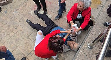 Cadde ortasında husumetlisini bıçakladı