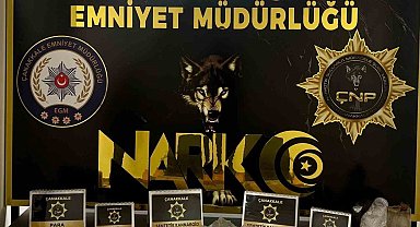 Çanakkale'de uyuşturucu operasyonu: 2 tutuklama