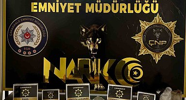 Çanakkale'de uyuşturucu operasyonuna 9 tutuklama