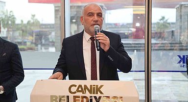 Canik'te coşkulu bayramlaşma