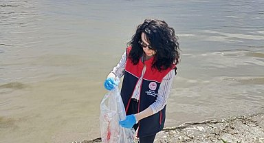 Çayırhan Gölü'nde kaçak avcılara yönelik denetim