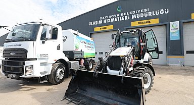 Çayırova'nın araç filosu güçleniyor