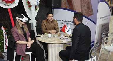 Cemar Mermer ve Traverten, 30. Marble İzmir Fuarı'nda yenilikçi tanıtım teknolojileriyle dikkat çekti